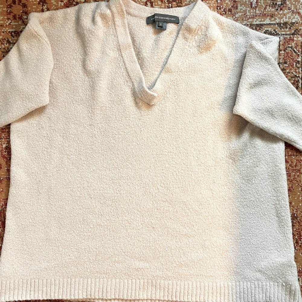 Pink over sized sweater